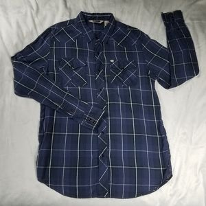 Salt Velley Mens Button Down Flannel